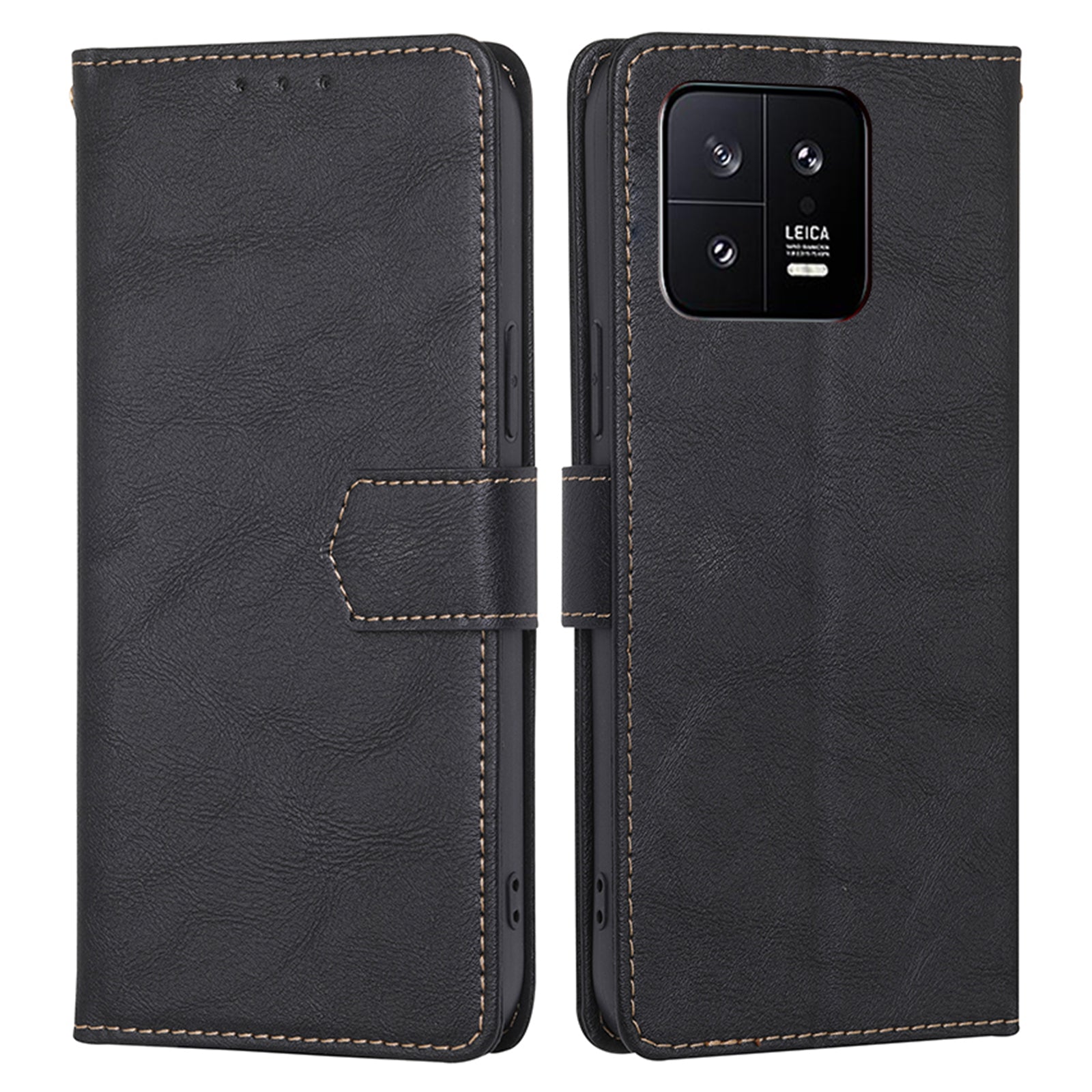 For Xiaomi 13 5G Anti-Scratch PU Leather Stand Wallet RFID Blocking Phone Cover Cowhide Texture Shockproof Phone Case For Xiaomi 13 5G Anti-Scratch PU Leather Stand Wallet RFID Blocking Phone Cover Cowhide Texture Shockproof Phone Case